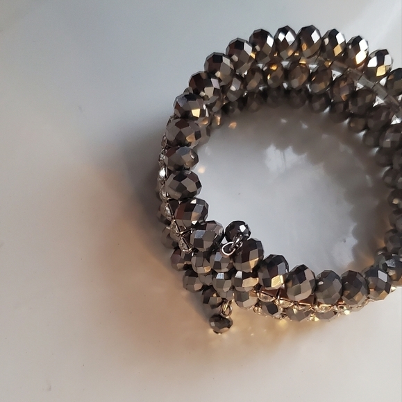 Drawstring Wire shimmering Beads Bracelet 🌴 - Picture 9 of 12